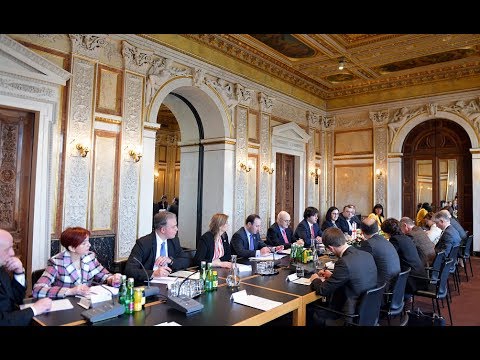 ირაკლი კობახიძის შეხვედრა ავსტრიის რესპუბლიკის ეროვნული საბჭოს პრეზიდენტ ვოლფგანგ სობოტკასთან
